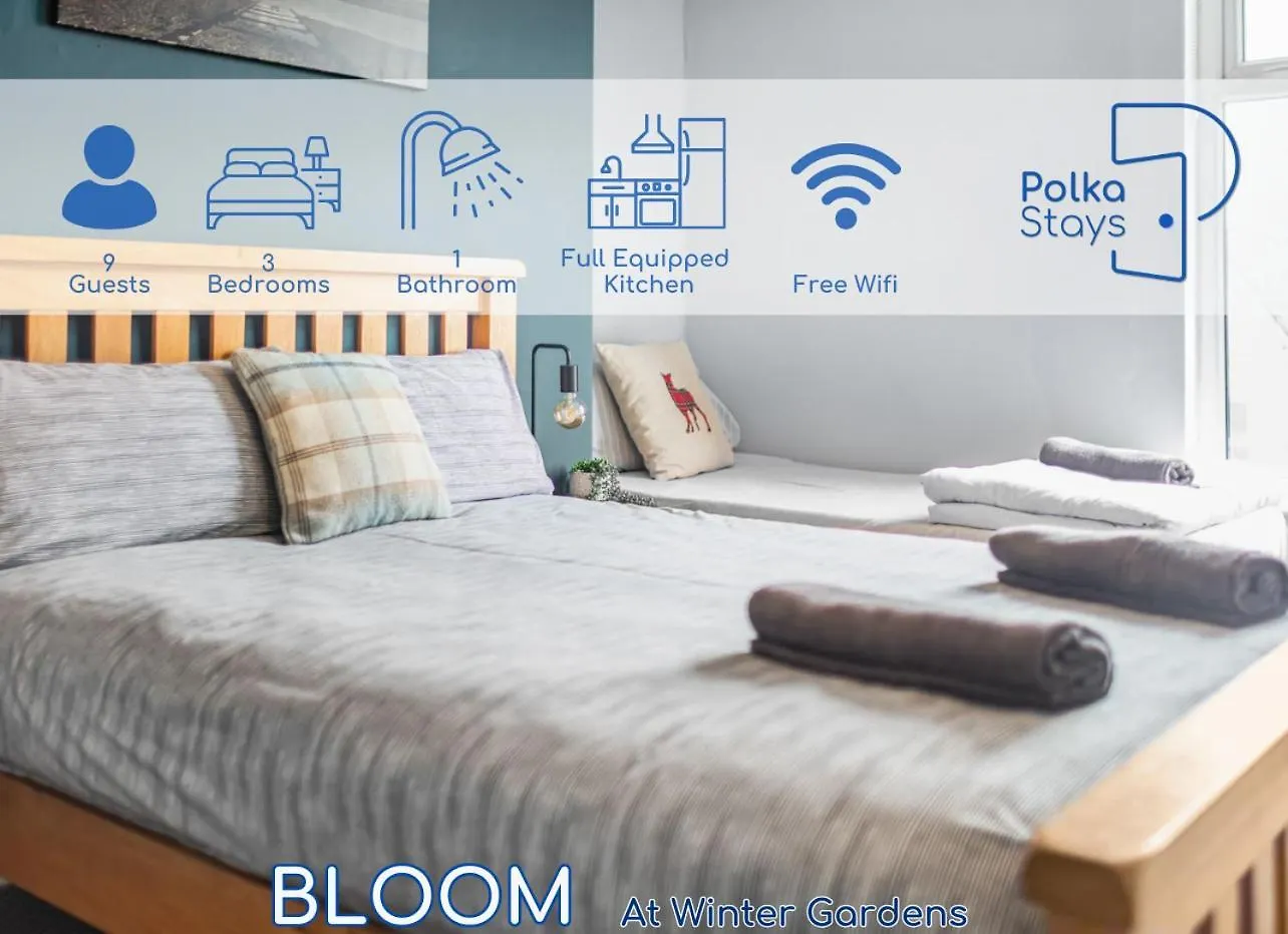 Polkadot Winter Gardens - Large Modern Apartments In Blackpool By Polkastays